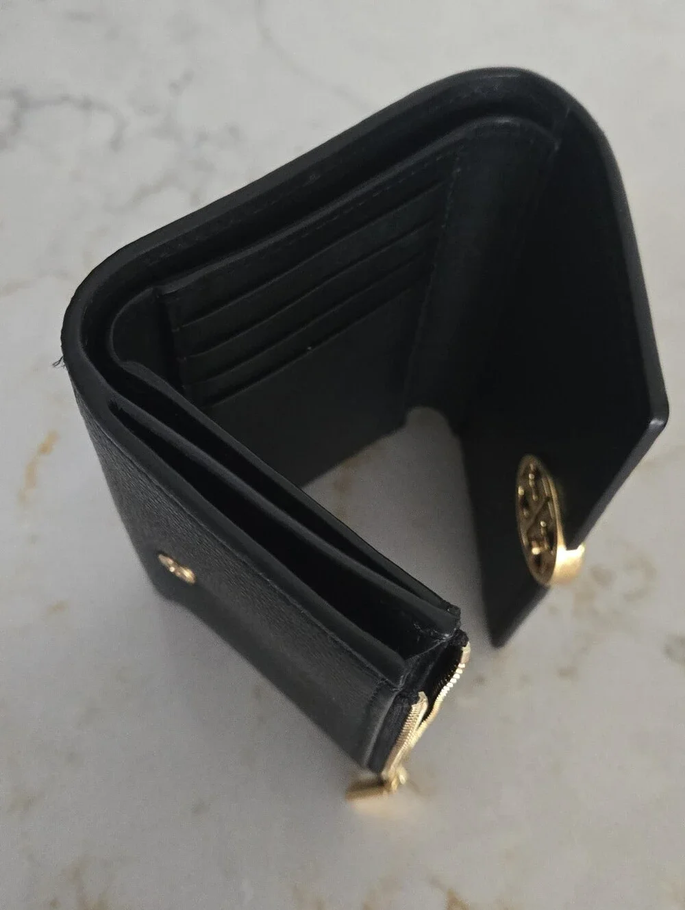 Tory Burch Medium Miller Flap Trifold Wallet